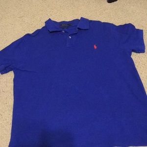 Blue polo